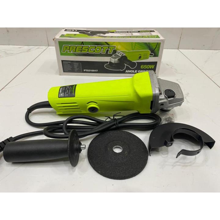 Prescott Angle Grinder 650W - 4"