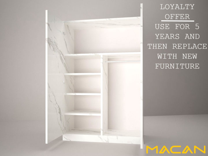 MACAN%20%7C%20Adjustible%20Space%20Saving%20Cabinet%20Wooden%20Almari%20Safe%20Almari%20With%20Drawers%20And%20Clothes%20Hanging%20Racks%20Show%20Cabinet%20With%20Drawers%20&%20Shelf%20Wooden%20Wordrobes%20-%20Image%204
