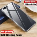 lthmy for OnePlus 5 A5000 Flexible Soft Matte Black Crystal Clear Phone Case Silicone Protective Back Cover. 