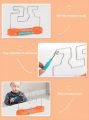 Touch Maze Puzzle Game Buzz Wire Game For Kids Electric Touch Maze Puzzle Game Toy/ Play in Family Party Boy Girl Gift Circuit Science Sensing Touch Wire Game/ Intellectual Development Toy Cultivate Concentration Safe Simple To Play for Kids. 