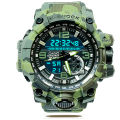Commando Sports Watch for Men Stylish 20 Bar Water Resistant Watch with Dual Time Multifunctional Display High Quality Anti Magnetic Shock Absorbing Structure. 
