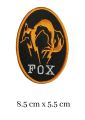 Foxhound embroidery iron on sew on patch for t shirt bag cap jeans bag badge#320. 