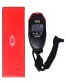Racer Digital Stopwatch With Alarm Handheld LCD Timer Sports - Black. 