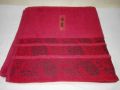 1-PC Luxury Bath Towel Premium Natural Bamboo & Cotton Composition - Ultra Absorbent & ECO-Friendly - Red. 