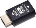 EVanlak Hdmi Edid Emulator Passthrough 3rd Generrtion Premium Aluminum Eliminated Emulator Adapter Work with Mac Thunderbolt to HDMI Switches/Extender/AV Receiver/Video Splitters 1080- 3840x2160@60H. 