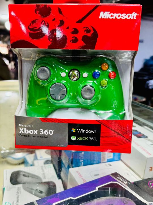 Xbox%20360%20Controller%20for%20Windows%20&%20Xbox%20360%20Console%20Wired%20USB%20Joystick%20Support%20PC%20Laptop%20(GREEN),%20-%20Image%203