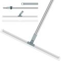 Multifunctional Floor Squeegee Broom Detachable Floor Squeegee Blade For Floor Window 180° Rotatable Silicone Squeegee Scrubber. 