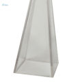 Pyramid Shape Plastic Clear Candle Mold Soap Mould for DIY Candle Making. 