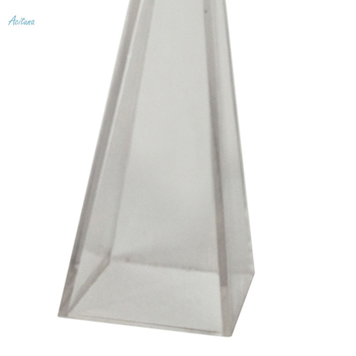 Pyramid Shape Plastic Clear Candle Mold Soap Mould for DIY Candle Making