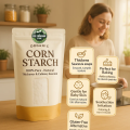 Corn Starch 50gram | Premium Organic Maize Starch Powder 50gram | Pure Corn Flour Starch 50gram | Natural Gluten-Free Corn Starch 50gram for Cooking & Baking | Healthy Corn Starch 50gram. 