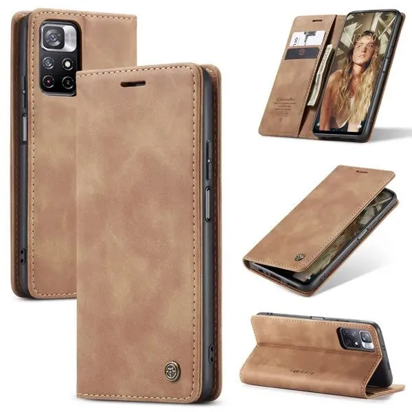 Caseme%20Leather%20Flip%20Wallet%20For%20Redmi%20note%2011%204g%20-%20Image%202