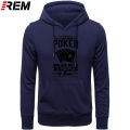 REM new brand men's sweatshirts cool Poker Hoodies Hipster Hip Hop long sleeve men's plus size Hoodies, sweatshirts. 