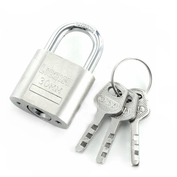 Cabinet Luggage Security Solid Metal PAD LOCK Heavy Duty Anti-Theft Security Shed Gate Padlock talaa- 3 Keys 30MM