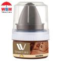WBM Shoe Polish Cream Neutral, Multi Purpose Shoe Shiner with Sponge. 