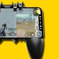 Gamepad Controller Six Fingers All In One PUBG Mobile Joystick Game Shooter Trigger. 