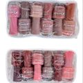 Nude Nail Polish Permanent Pack Of 12pcs Deal. 