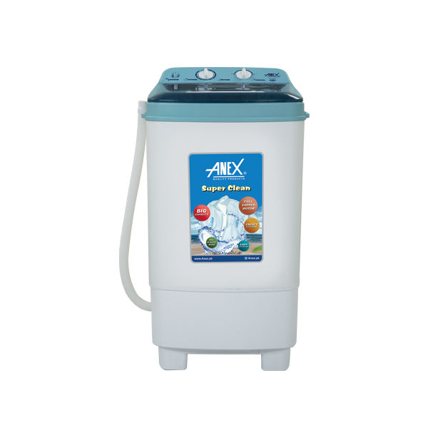 Anex Single Tub Washing Machine AG-9003 10KG Deluxe Series Powerful Motor Dual Body 2 years Brand Warranty