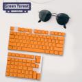 Green forest PBT Key Caps Mini Anti Rust Supplementary Keycaps. 