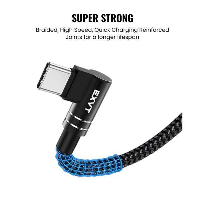EXVT%20USB%20C-Type%20Cable%20%5B2%20Meter%5D,%203A%20Quick%20Charging%20Cable%20for%20Fast%20Data%20Sync%20and%20File%20Transfer,%20Durable%20Nylon%20Braided%20USB%20A%20to%20USB%20C%20Charger%20Cable%20for%20iPad,%20Samsung,%20Pixel%20and%20Other%20USB%20C%20Devices%20-%20Image%203