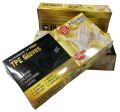 2 Packs TPE Gloves - Latex-Free, Vinyl Alternative, Powder-Free Plastic Gloves (100Pcs). 