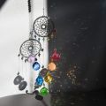 ZOROOM Crystals Rainbow Maker Suncatcher Window Hang Ornament Garden Decoration Sun Catcher Pendant Chakra Beads. 