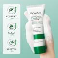 BIOAQUA Salicylic Acid Acne removal cleanser acne marks fading pores shrinking redness soothing oil controlling facial cleanser 100g BQY56297. 