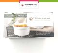 Techmanistan Pack of 6 - Porcelain Baking Ramekins Creme Fruit Serving Dessert Serving Custard Sauce Pudding Dipping Bowl. 