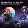 OMERIL Disco Light with Mood Light Mode, 7 RGB Color Changing, Timer and Dimmable Function, 2 in 1 Sound Activated Disco Ball Light for Party Kids' Birthday Home Bedroom ( standard UK plug socket Powered, Remote Control ). 