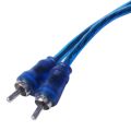 3 pcs Audio connection for 1 RCA female to 2 RCA male adapter splitter Cable. 