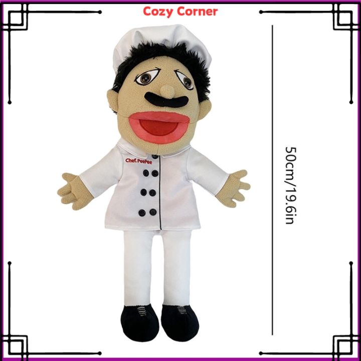 Cozy2024new！Cartoon Jeffy Puppet Plush Toys /Zhu Chenglong/chef pp/joseph/Cody/Junior
