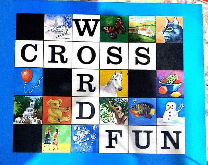 Cross Word Fun illustrations and crosswords | Daraz.pk