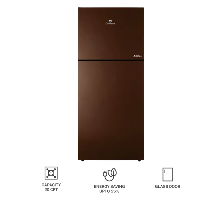 Dawlance Refrigerator 91999 Wide Body 20 CFT Avante+ Inverter / Glass Door / Extra Large / Emerald Green / 12 Years Warranty/Fridge/Freezer