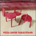 Pizza Saver Table Stand - Tripod Stack for Restaurant Container, Catering Boxes and Food Take Out Service. 