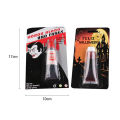 Easy to Use Fake Blood for Costumes Realistic 15ml Artificial Blood for Halloween Makeup Decorations Easy to Use Portable Simulated Blood for Halloween Decorations. 