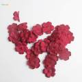 100 Pieces Satin Fabric Silk Artificial Flower Petals for Party Home Wedding Decoration 2.16''. 