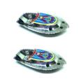 Candle Powered Steam Boat Tin Toy Vintage Style Floating POP POP Boat Water Toy Kids. 