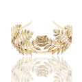 【ThinkWay】crown for sagala big crown for pageant headband baroque wedding head dress for bride Alloy Wedding Bride Headband Hairpins Hair Comb Hair Clips Hair Comb Disk Hair Wedding tiara Leaves Crown Bride Crown Leaf Tiara. 