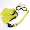 MeterMall Children Diving Mask Set Anti-fog Diving Goggle Breathing Tube Snorkel Fins. 