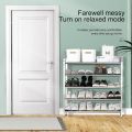 Stainless Steel Shoe Storage Organizer Shoe Rack  Storage Shelf for Bedroom, Closet, Entryway, Dorm Room. 