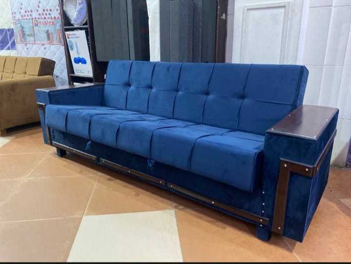 Sofa%20Combed%203%20Seater%20Stylish%20Blue%20Colour%20Can%20be%20Customised%20%7B%20Special%20offer%20%7D%20Available.....%20-%20Image%202