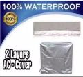 AC Dust Cover Indoor and Outside Units, Dust Proof Split AC Cover For 1.5 Ton nonwoven 1.5 ton waterproof To Anti-Dust Protection Cover for Home Appliances 1.5 Ton. 
