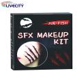 Facial Scar Wax Blood Gel Halloween SFX Special Effects Horror Makeup Kit. 