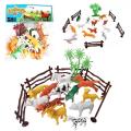 Wild Rubber Animal World Jungle Zoo Toys Set Animals Figure Toy For Kids Boys and Girls Fun Playing Prank Play Toy. 