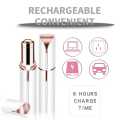 Portable Lipstick Shaped Rechargeable Flawless Hair Remover For Women Painless And Effective Facial Hair Removal Home Razor Shaver Tool. 