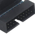 Motherboard Header Compact USB3.0 19/20 Pin 90 Degree Angled Lossless Connector. 
