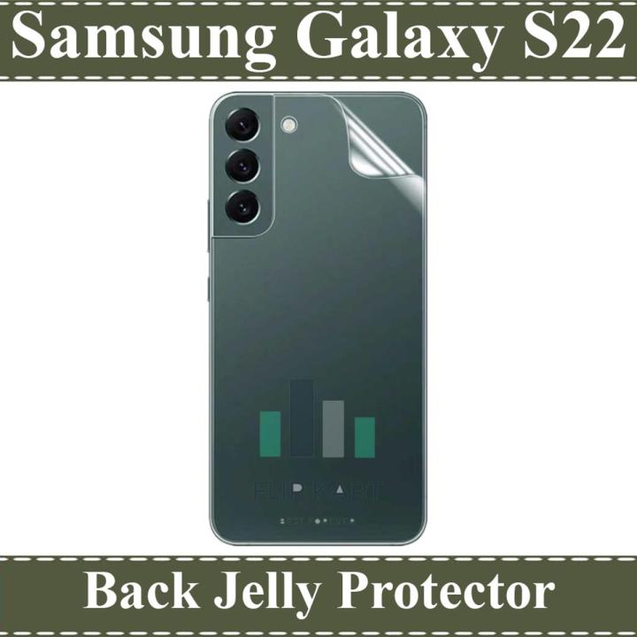 Samsung Galaxy S22 Back Clear Jelly Protector Soft Film Protection Hydrogel Film Back Protector For Samsung Galaxy S22