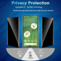 Privacy Screen Protector Pixel 7 Privacy Film Tempered Glass Anti-Spy Protection for Google Pixel 7 Pro 5G Screen Protector. 