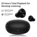 GoPods D by Dizo with ENC Noise Cancellation True Wireless Bluetooth Headset – Black. 