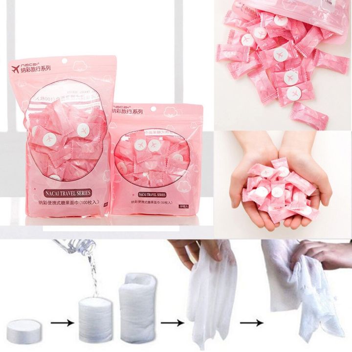 Compressed%20Towels%20Disposable%20Washcloths%20Portable%20Face%20Towels%20Soft%20Compressed%20Wipe%20Paper%20Tablets%20Compressed%20Magic%20Towels%20Compressed%20Cotton%20Napkins%20Tissues%20for%20Travel/Home/Outdoor%20Activities%20-%20Image%209