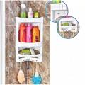 Caddy corner shampoo rack. 